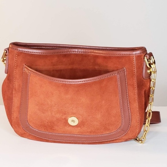 FREE SHIPPING! RARE Vintage Tory Burch Saddlebag! - Picture 8 of 12